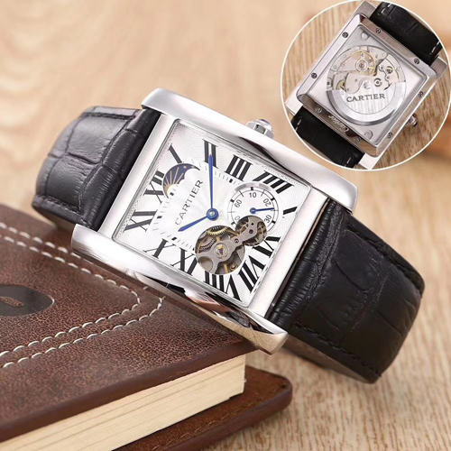 カルティエ時計正面デザイン